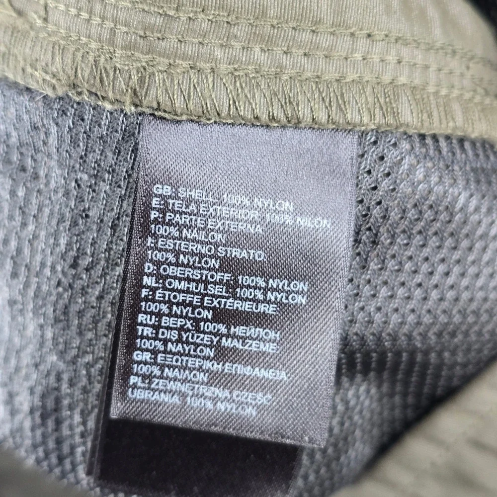 The North Face Convertible Pants Mens XL Green Cargo‎ Hiking Zip Off Outdoor